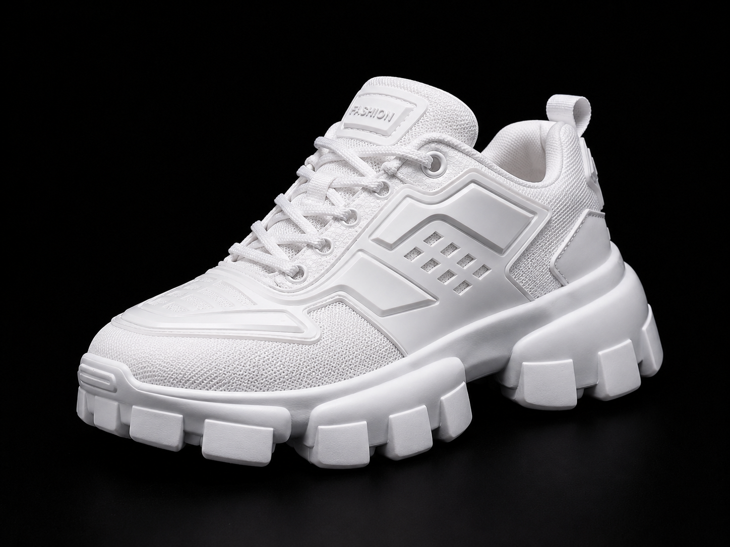 white sneaker